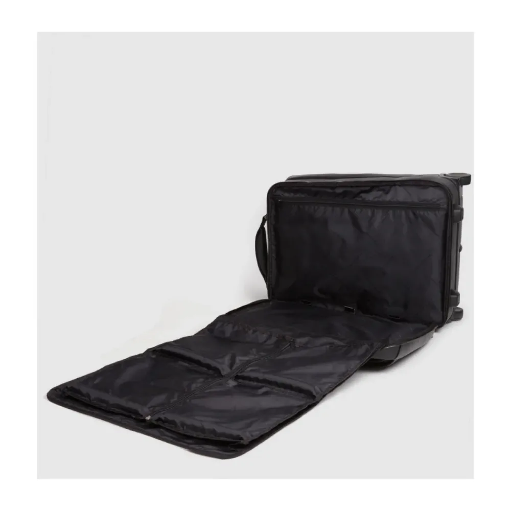 Kufferter<Piquadro Cabin suitcase with garment sleeve Sort