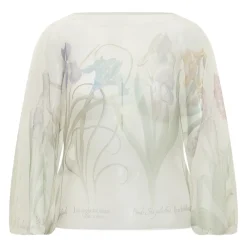 Bluser & Skjorter^Alberta Ferretti Camicia Organza Multifarvet