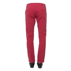 Bukser^Daniele Alessandrini Canvas Cotton Pants Rød