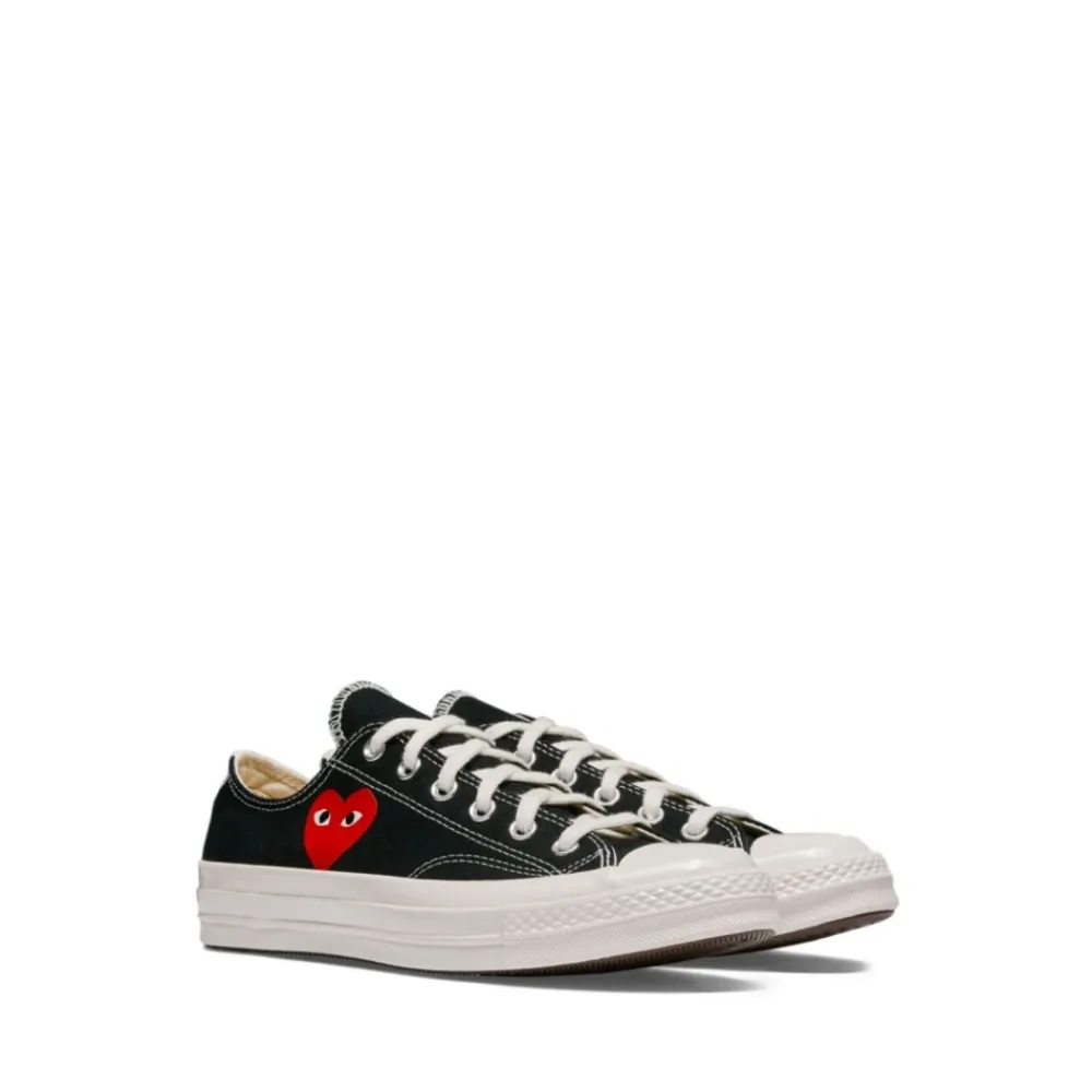 Sneakers<Comme des Garçons Play Canvas Heart Sneakers Sort