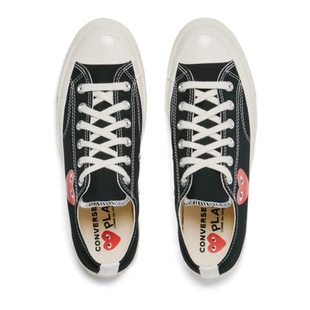 Sneakers<Comme des Garçons Play Canvas Heart Sneakers Sort