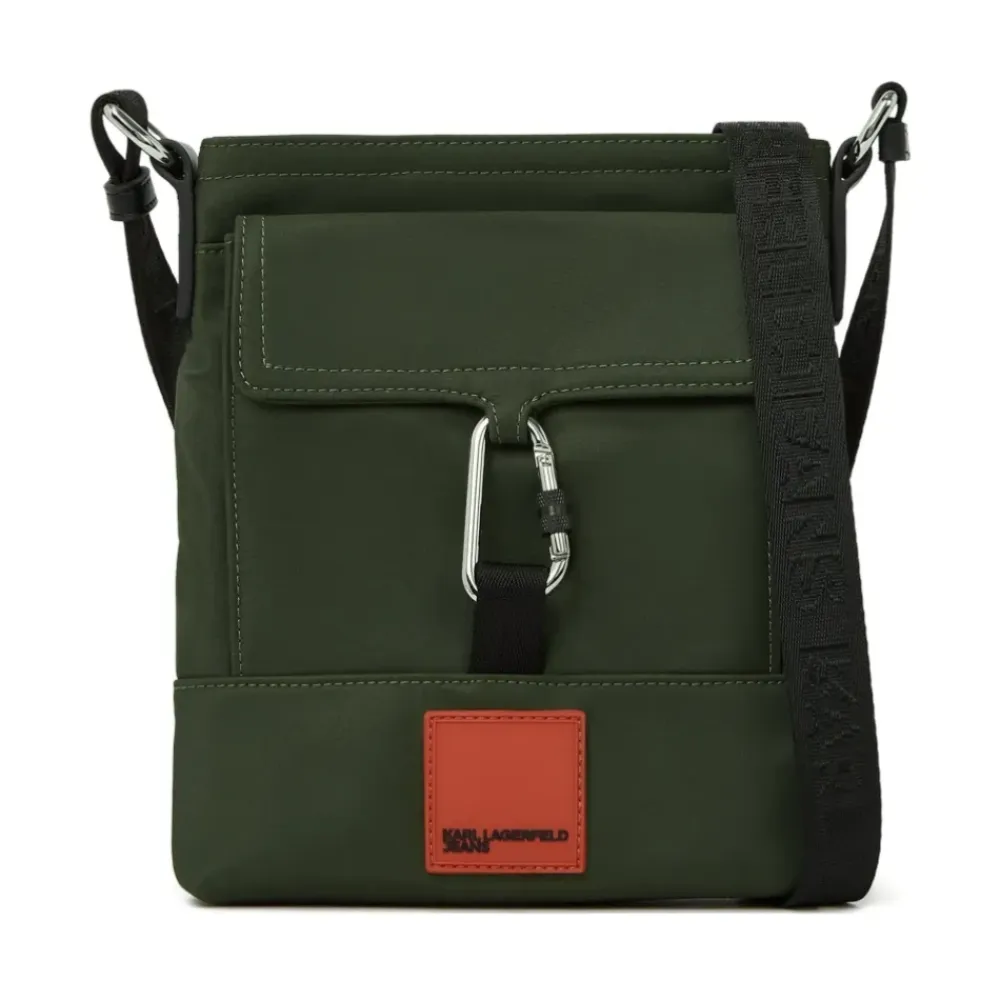 Tasker<Karl Lagerfeld Canyon Crossbody Taske Grøn
