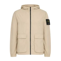 Skaljakker^Stone Island Capospalla Jacket Beige