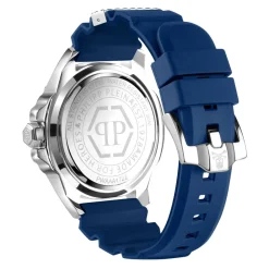 Ure^Philipp Plein Carbon Fiber Skull Ur Blå