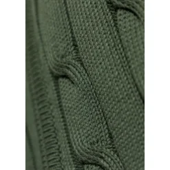 Strik<Balenciaga Cardigan Lavet af Kombinerede Materialer Grøn