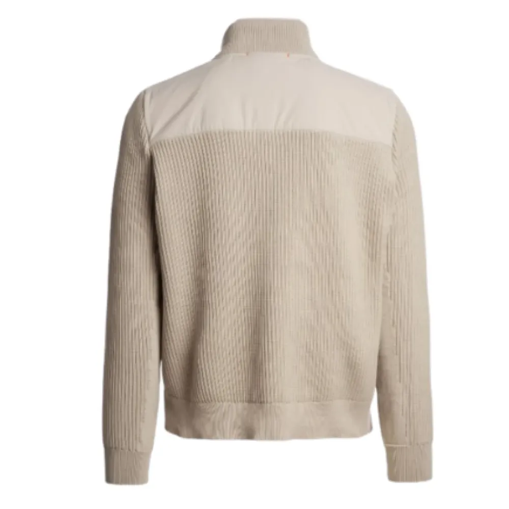 Strik^Parajumpers Cardigan Zorba Tech Knit Beige