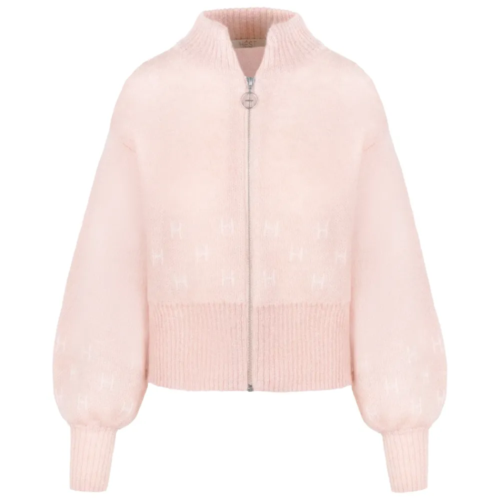 Striktrøjer & Sweatere<HÉST Cardigans Pink