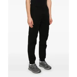 Bukser<Stone Island Cargo Jogger Bukser Sort