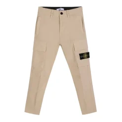 Underdele^Stone Island Cargo Pocket Bukser Beige