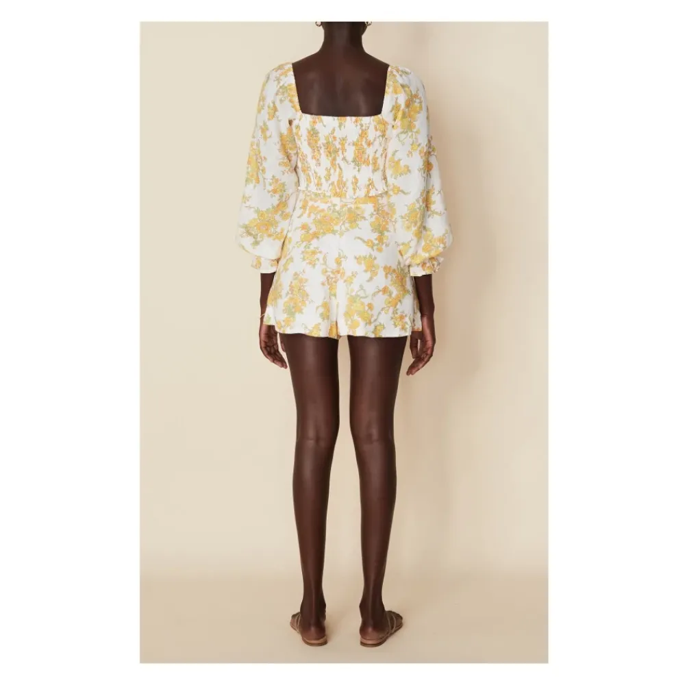 Bluser & Skjorter<Faithfull the brand Carmody Linen Top Multifarvet