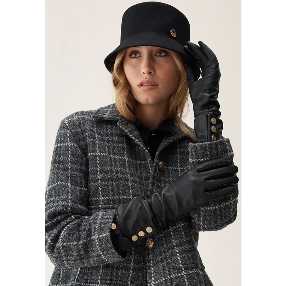 Handsker<Busnel Carole Handsker Sort