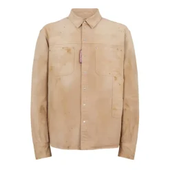 Skjorter^Dsquared2 Carpenter Shirt Beige