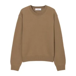 Strik^Dunst Cashmere Crewneck Sweater Brun