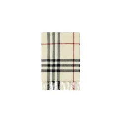 Tørklæder<Burberry Cashmere Scarf Beige