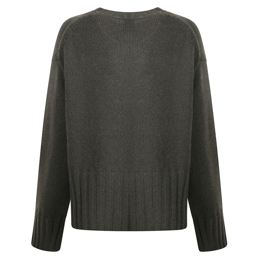Striktrøjer & Sweatere<Allude Cashmere Striktrøje Grøn