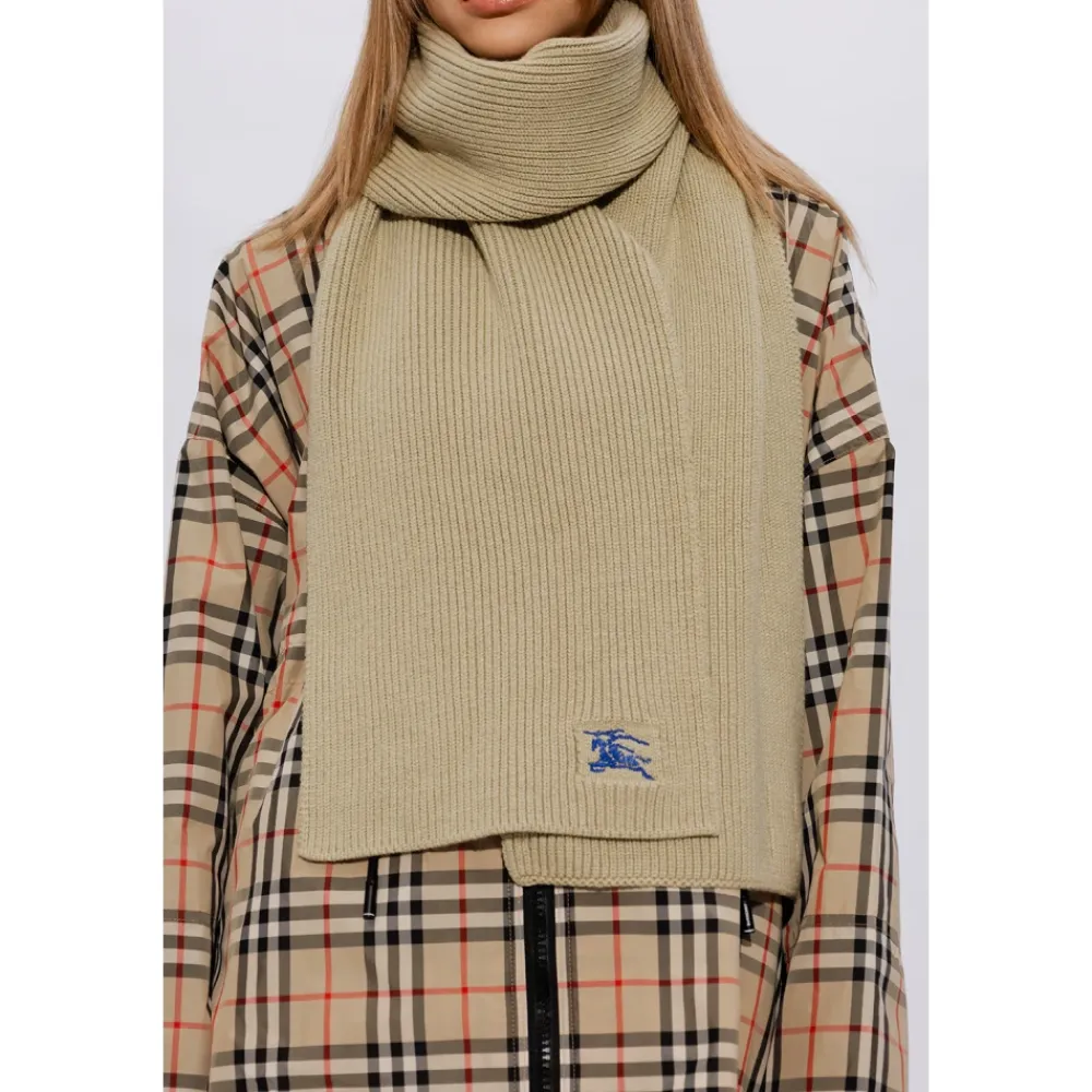 Halstørklæder Og Tørklæder|Tørklæder^Burberry Cashmere Tørklæde Grøn