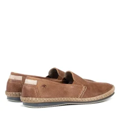 Loafers<Fluchos Casual Camel Læder Loafers Brun