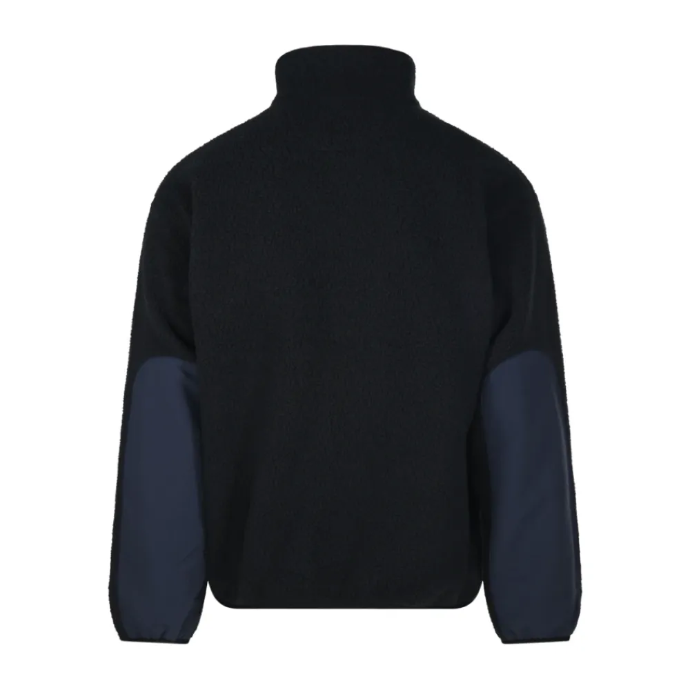 Fleece<Maison Kitsuné Casual Fleece Jakke Sort