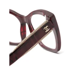 Briller^Chanel Cat Eye Briller Rød