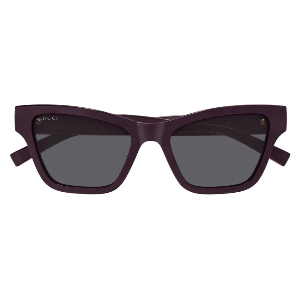 Solbriller<Gucci Cat-eye Solbriller Lilla