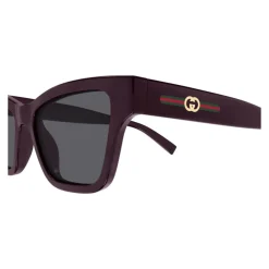 Solbriller<Gucci Cat-eye Solbriller Lilla