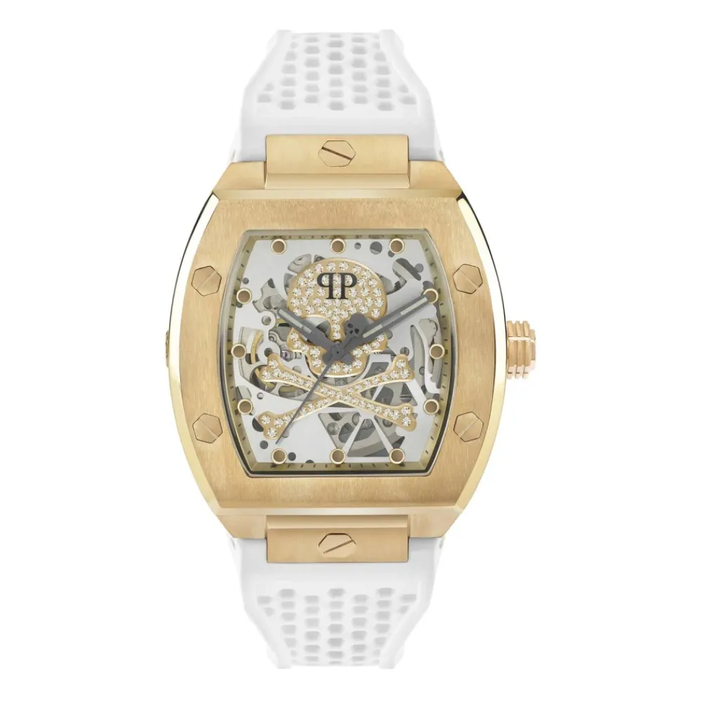 Ure<Philipp Plein Caviar Automatisk Ur Hvid