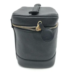 Håndtasker<Chanel Caviar Leather Vanity Håndtaske Sort