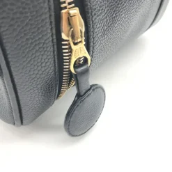 Håndtasker<Chanel Caviar Leather Vanity Håndtaske Sort