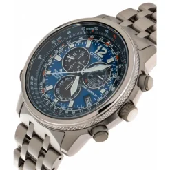 Ure^CITIZEN CB5850-80L - Crono Pilot Super Titanium Blå