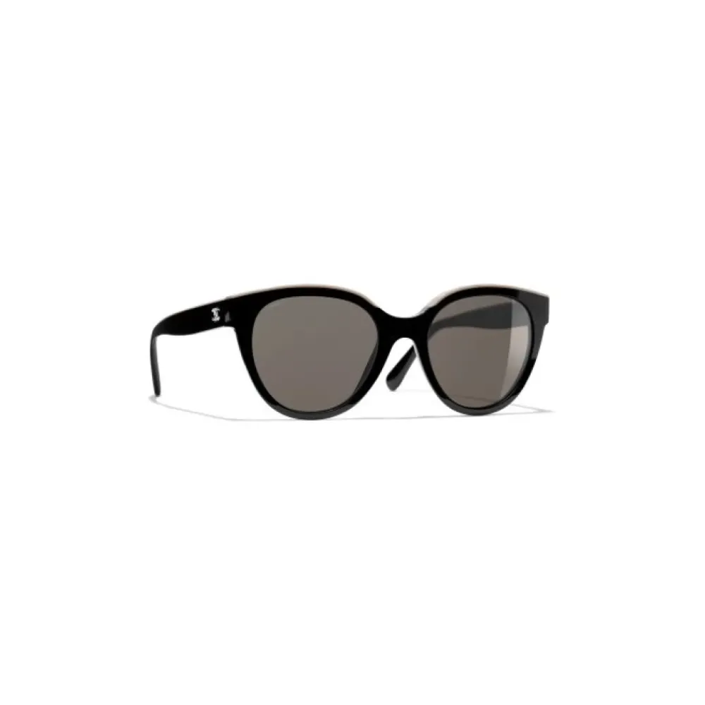 Solbriller^Chanel CH5414 C5343 Sunglasses Sort