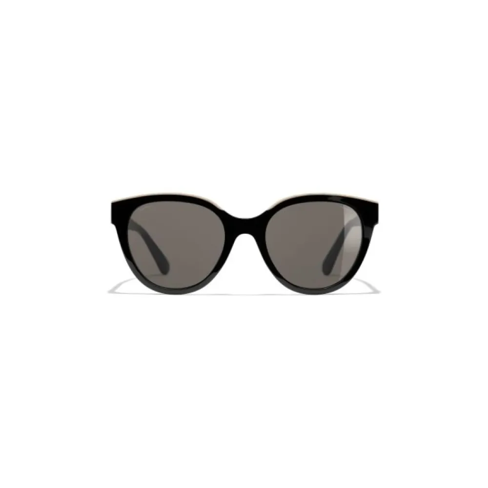 Solbriller^Chanel CH5414 C5343 Sunglasses Sort