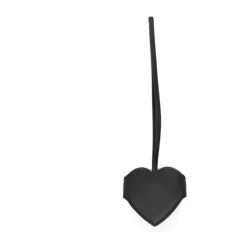 Tilbehør Til Tasker<Ferragamo Charm Cuore Spejl Taskevedhæng Sort