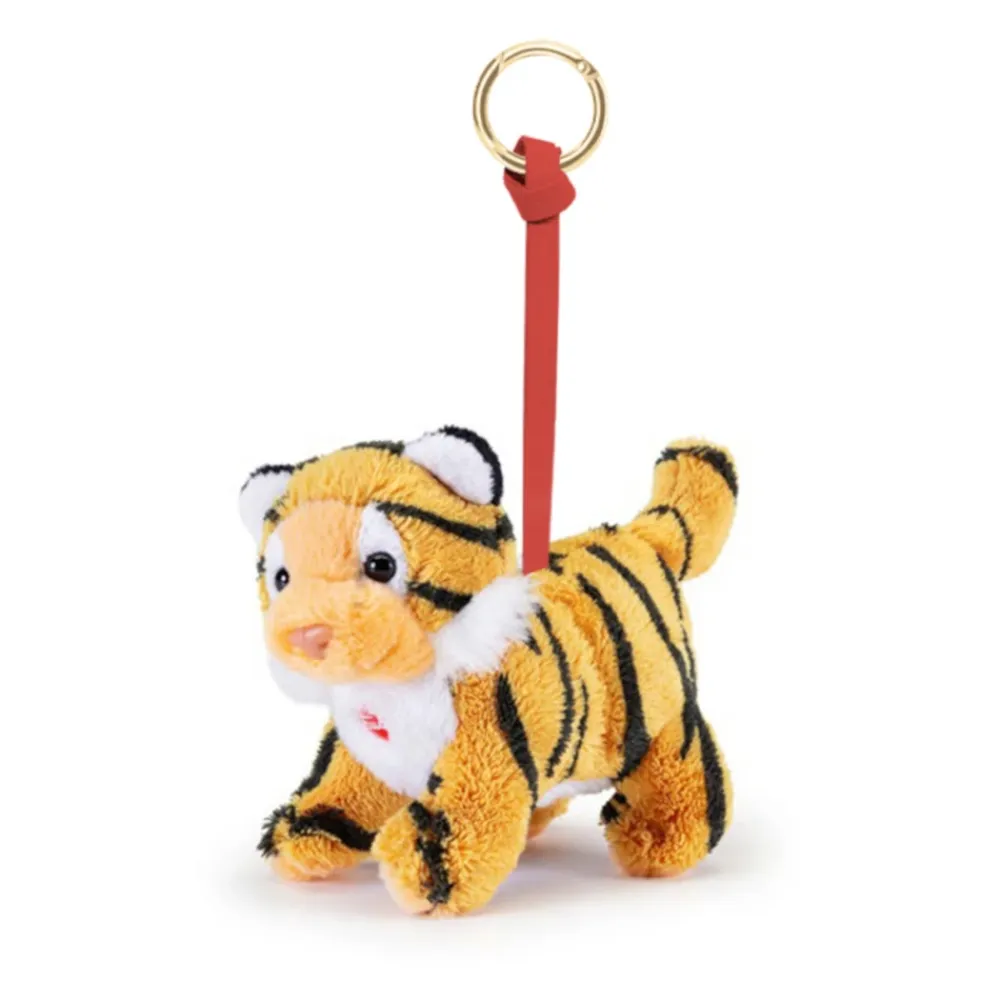 Tilbehør Til Tasker^MC2 Saint Barth Charm med Mini Plys Tiger Multifarvet