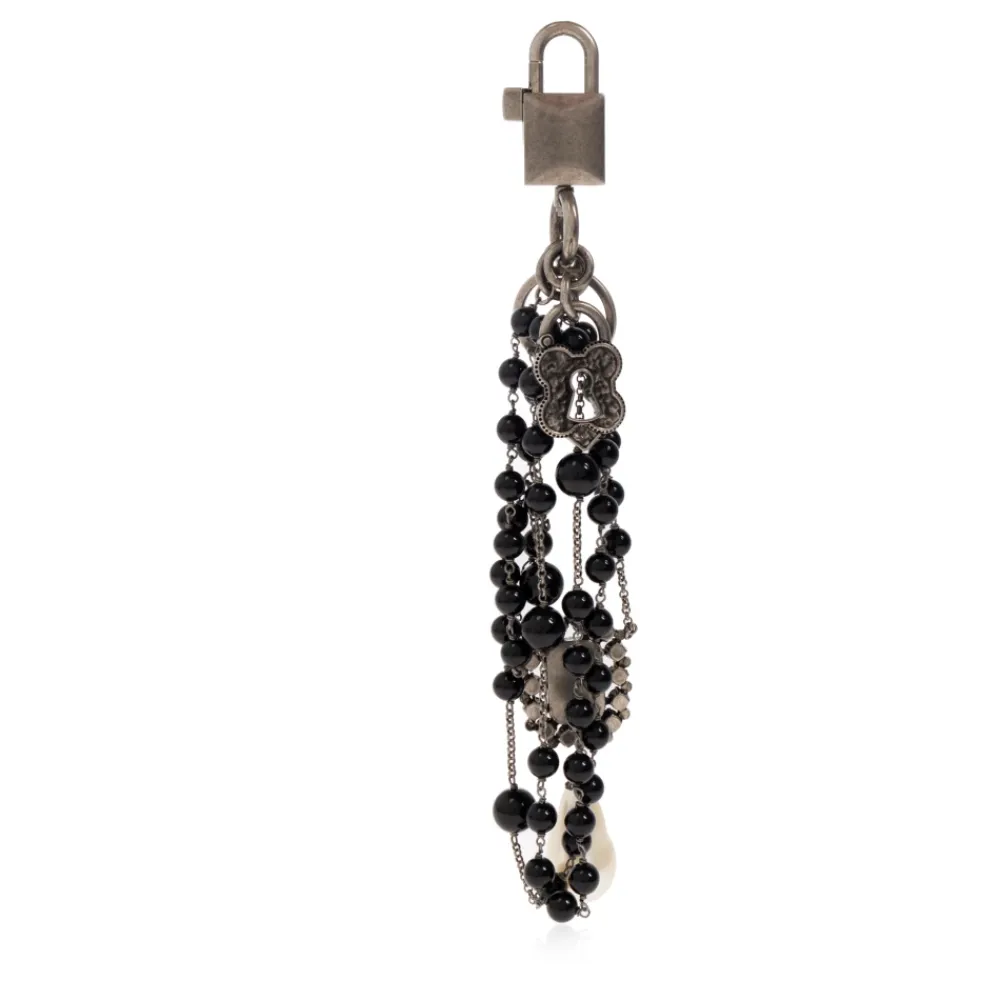 Tilbehør Til Tasker<Dolce & Gabbana Charms Nøglering Grå