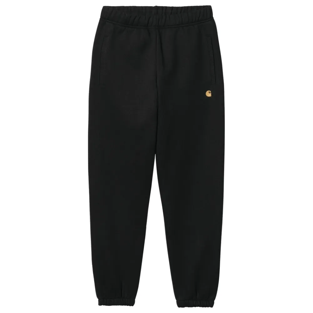 Bukser<Carhartt Wip Chase Sweat Pant - Høj kvalitet joggingbukser Sort
