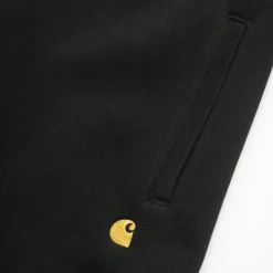 Bukser<Carhartt Wip Chase Sweat Pant - Høj kvalitet joggingbukser Sort
