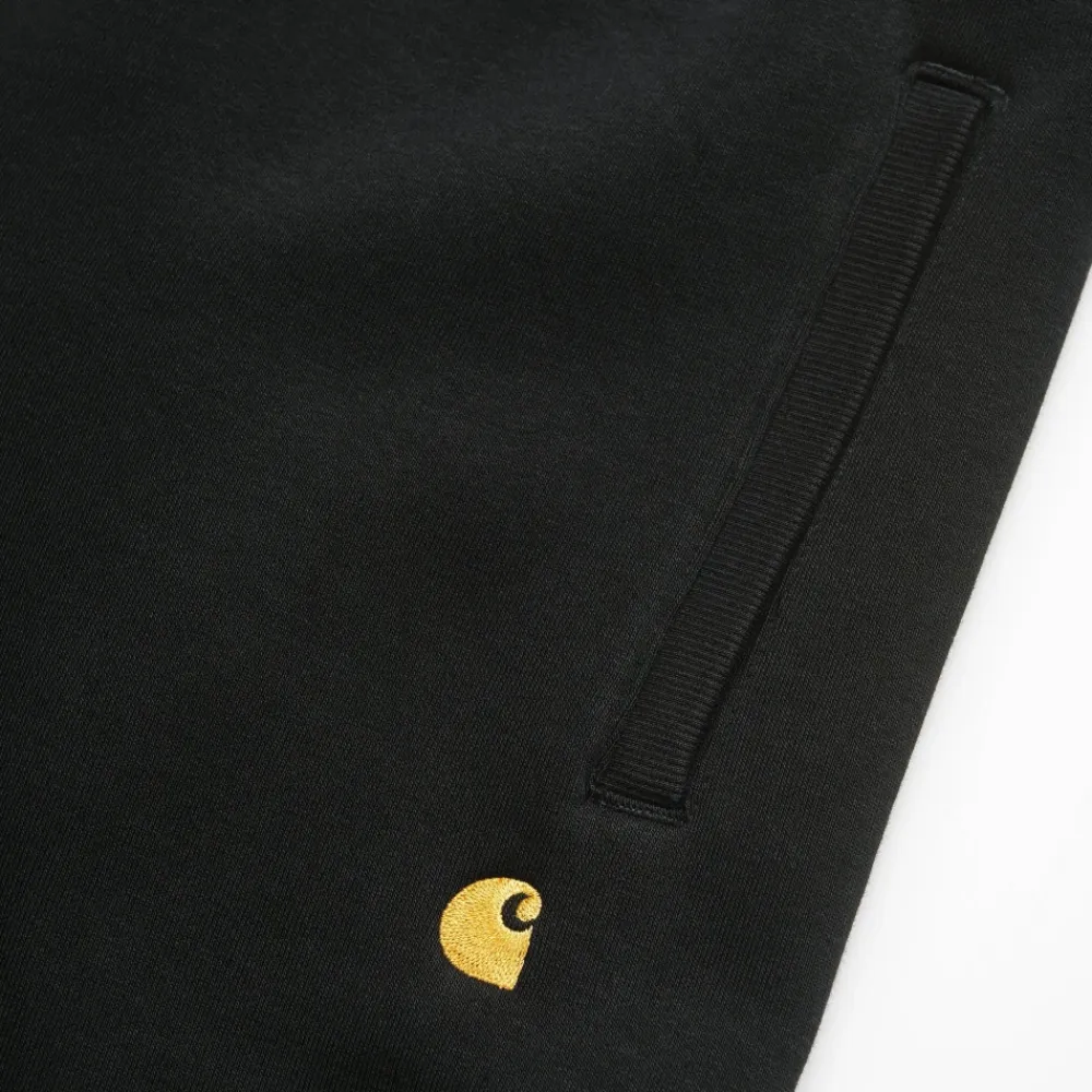 Bukser<Carhartt Wip Chase Sweat Pant - Høj kvalitet joggingbukser Sort