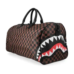 Rejsetasker<SPRAYGROUND Check 2 Emboss Duffle Brun
