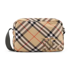 Tasker^Burberry Check Crossbody Taske Multifarvet