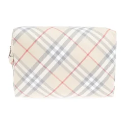 Tasker|Toilettasker^Burberry Check Pusletaske Beige