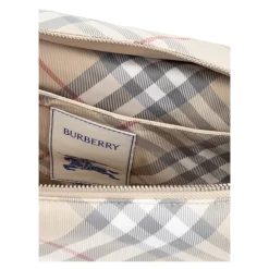 Tasker|Toilettasker^Burberry Check Pusletaske Beige
