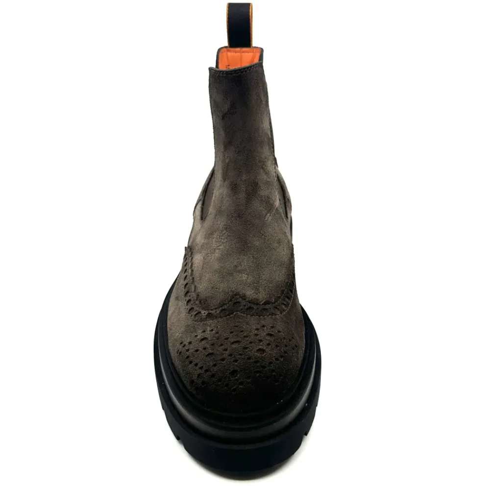 Chelsea Boots^Santoni Chelsea Boots Brun