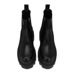 Chelsea Boots|Støvler<Dolce & Gabbana Chelsea Boots i Børstet Kalveskind Sort