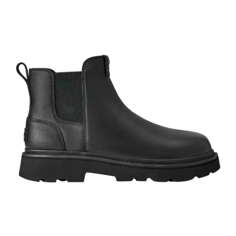 Chelsea Boots|Støvler<UGG Chelsea Lug Læderstøvle Sort