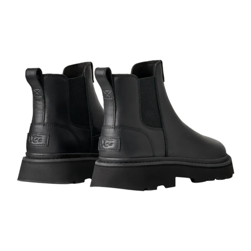 Chelsea Boots|Støvler<UGG Chelsea Lug Læderstøvle Sort