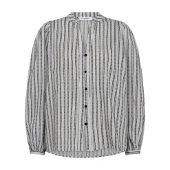 Bluser & Skjorter^Co'Couture Chic Sort og Hvid V-Shirt Grå