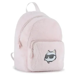 Tasker<Karl Lagerfeld Choupette Backpack Pink