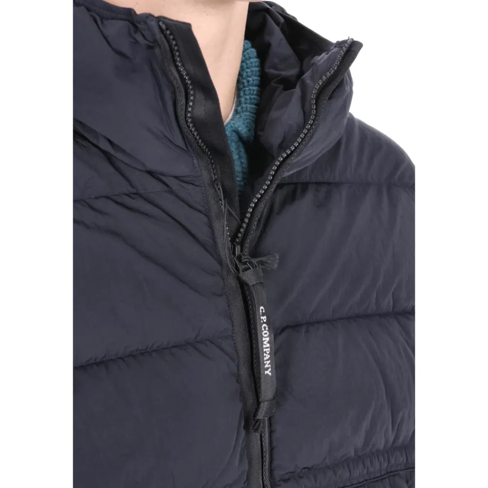 Jakker^C.P. Company Chrome-R Full Button Jacket Blå