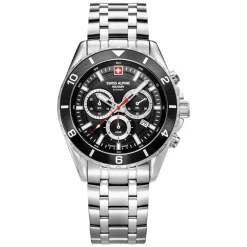 Ure^Swiss Alpine Military Chronograph Watch Sort