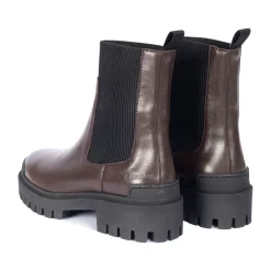 Chelsea Boots^Angulus Chunky Chelsea Boot - / Sort Brun